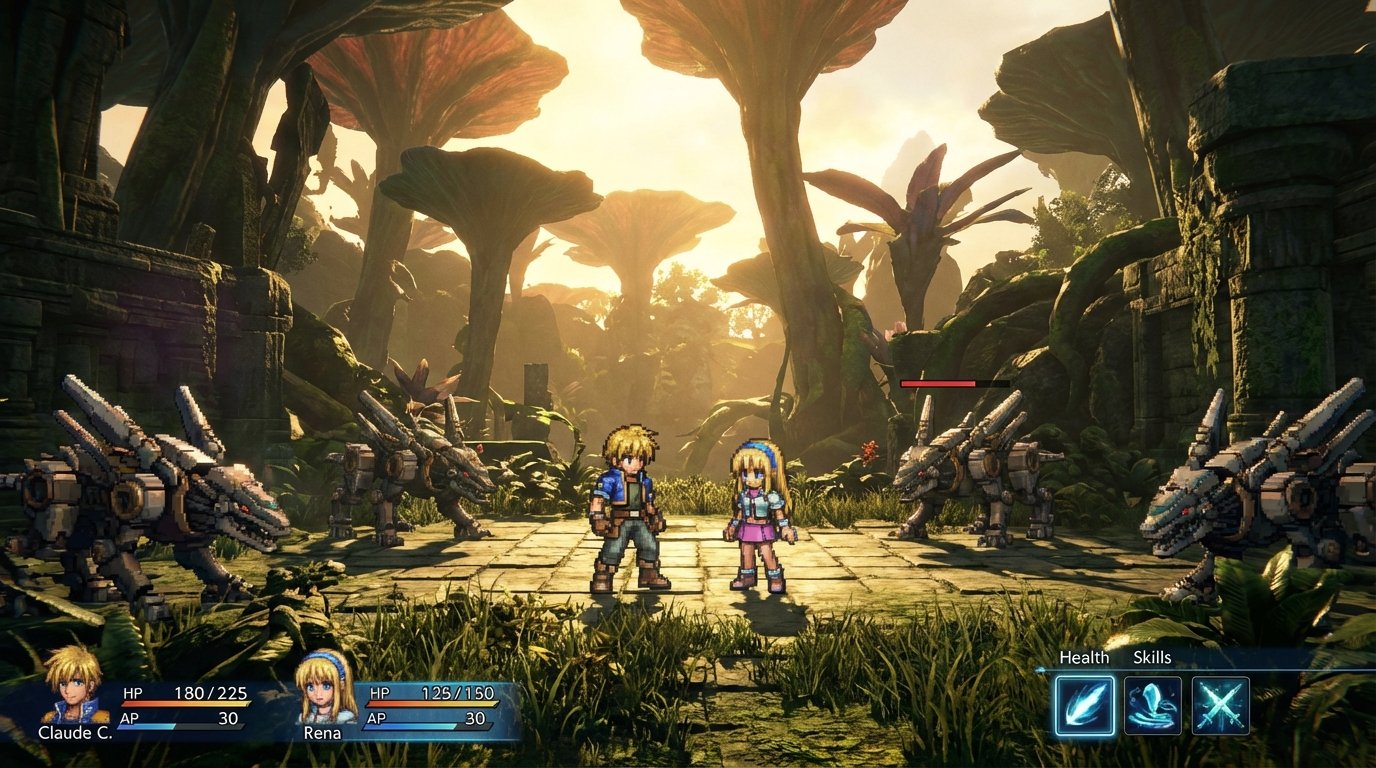 Star Ocean: The Second Story R game screenshot