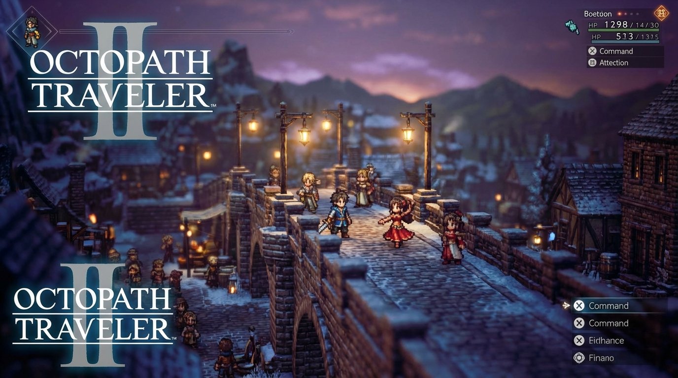 Octopath Traveler II game screenshot