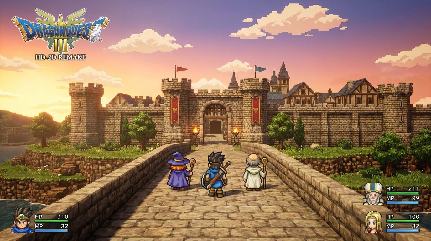 Dragon Quest III HD-2D Remake game screenshot
