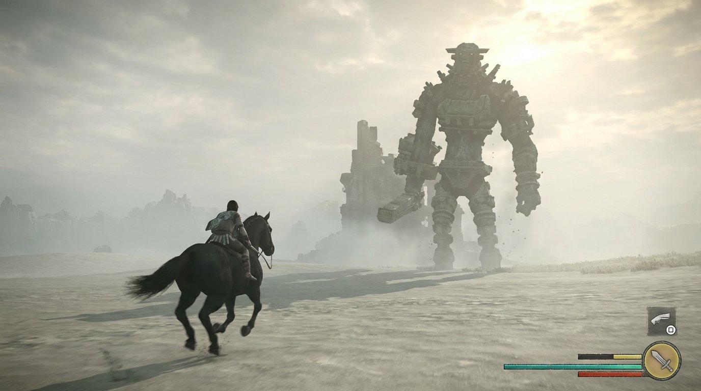 Shadow of the Colossus game screenshot