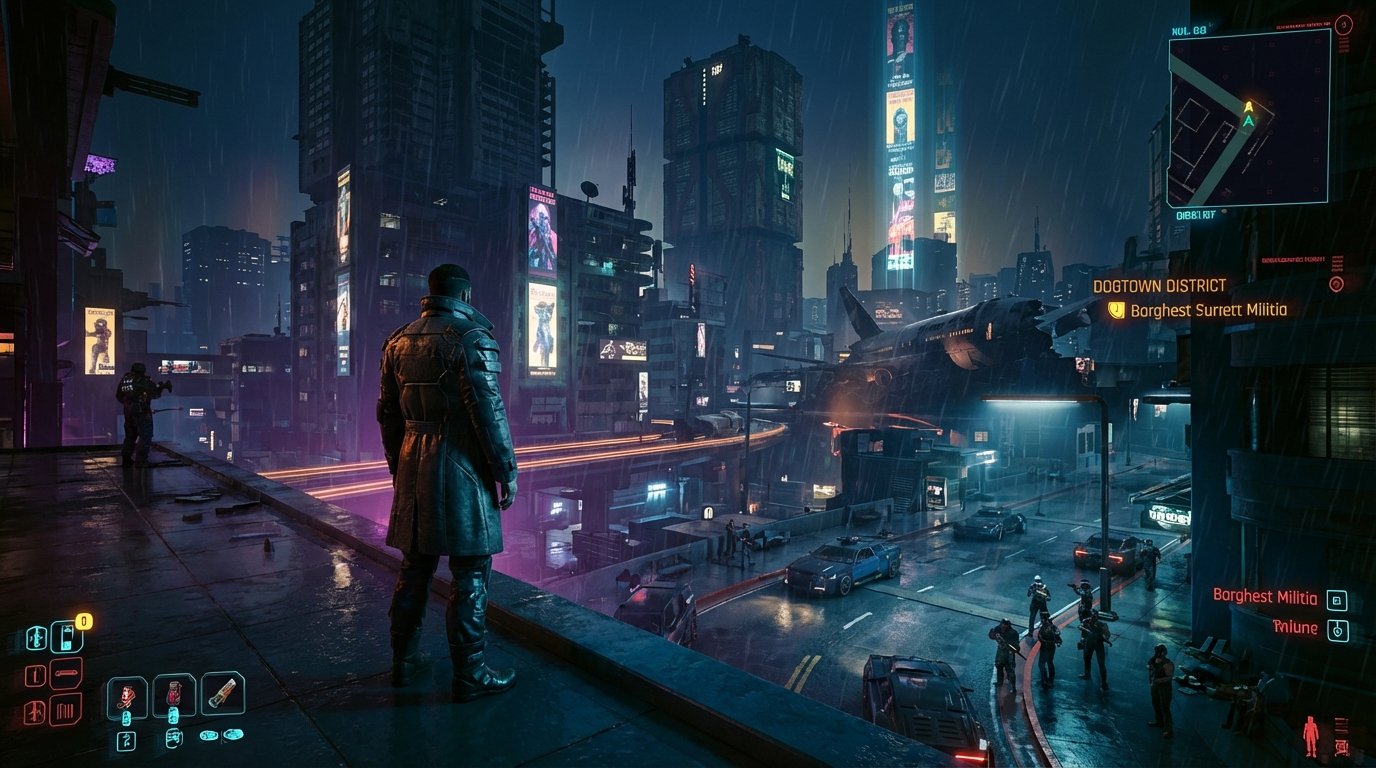 Cyberpunk 2077: Phantom Liberty game screenshot