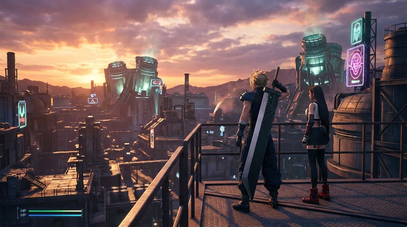 Final Fantasy VII Remake game screenshot