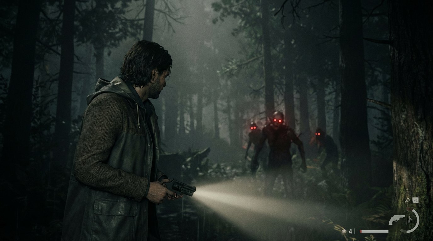 Alan Wake 2 game screenshot