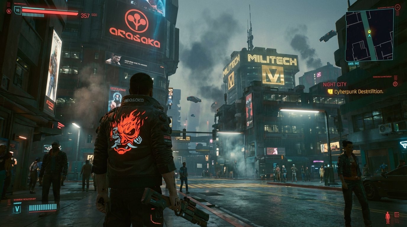 Cyberpunk 2077 game screenshot