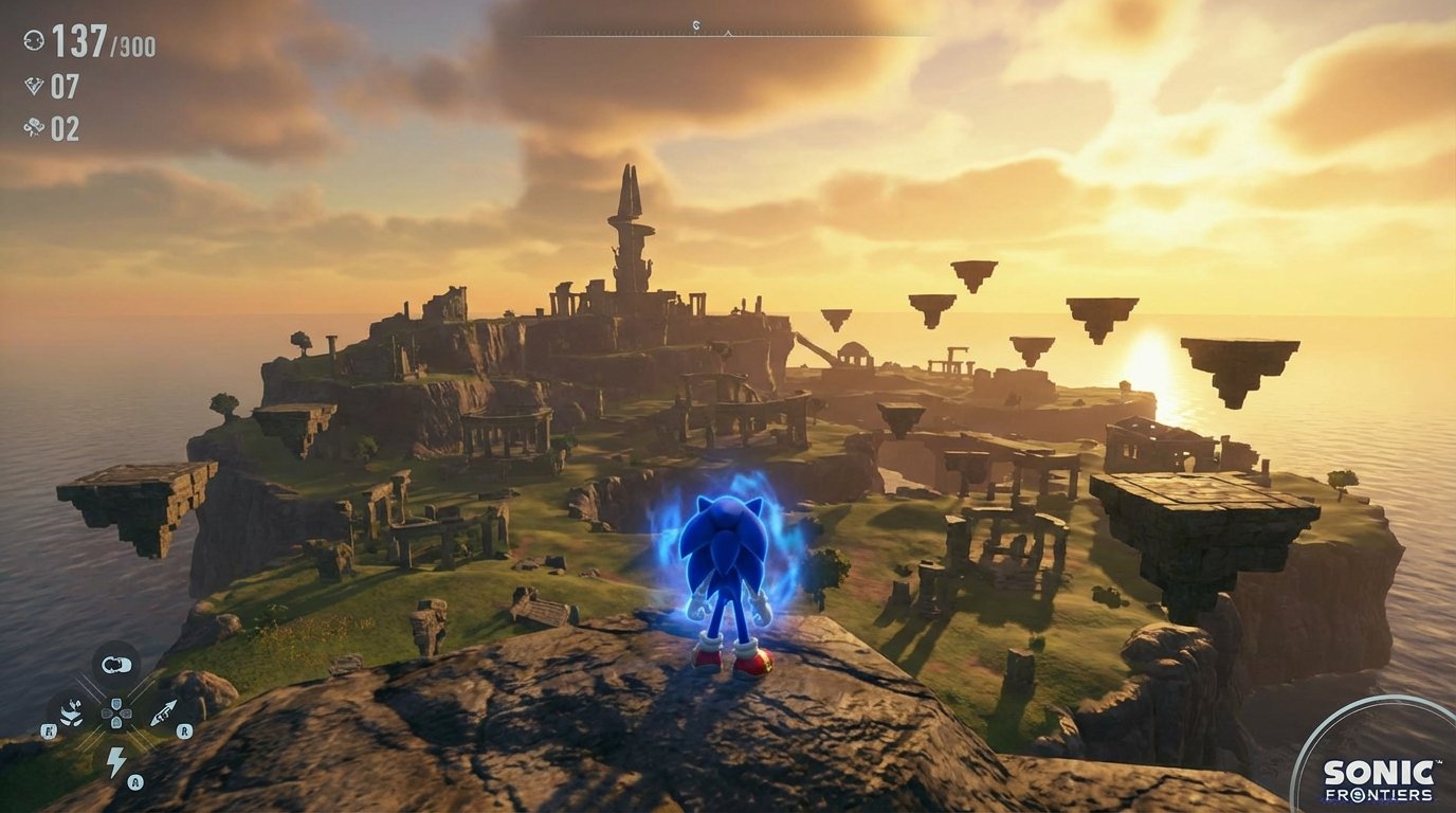 Sonic Frontiers game screenshot