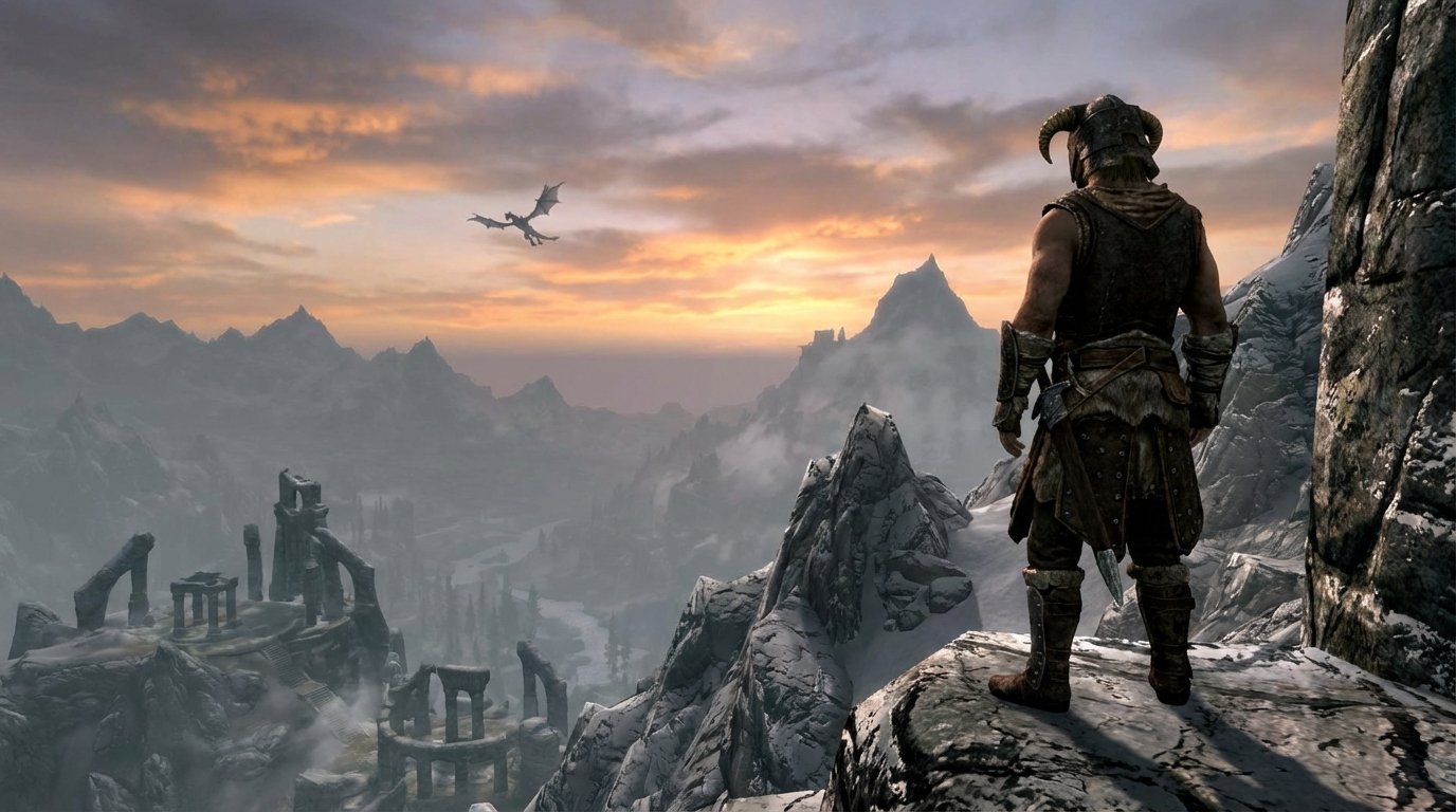 The Elder Scrolls V: Skyrim game screenshot