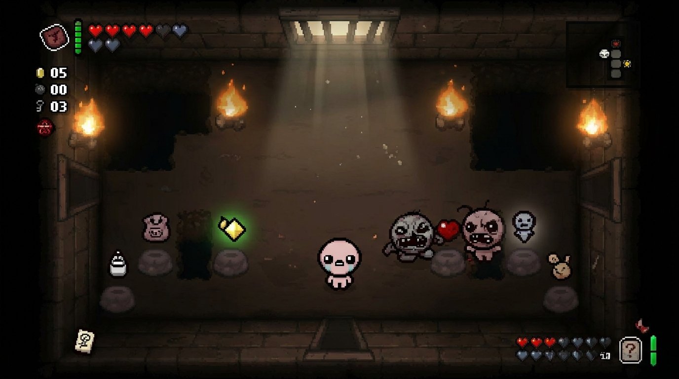 The Binding of Isaac: Rebirth game screenshot