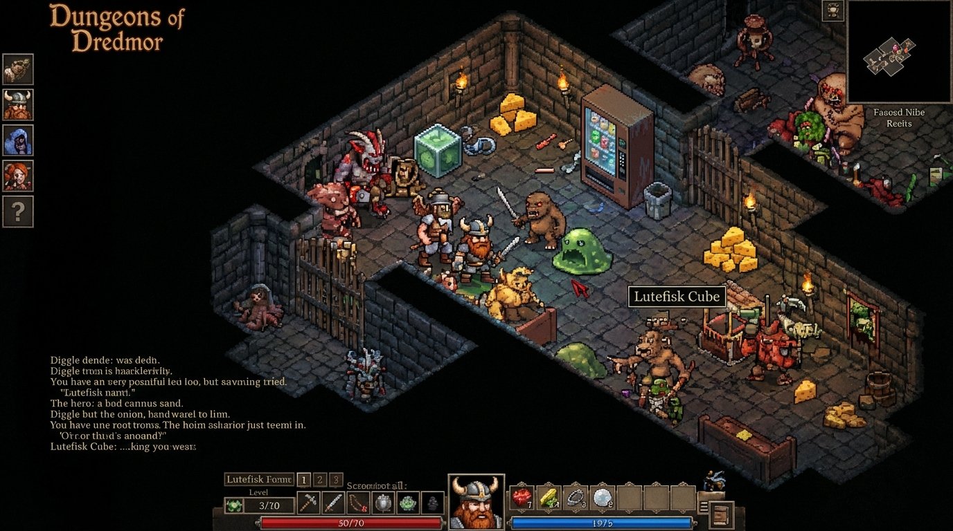 Dungeons of Dredmor game screenshot