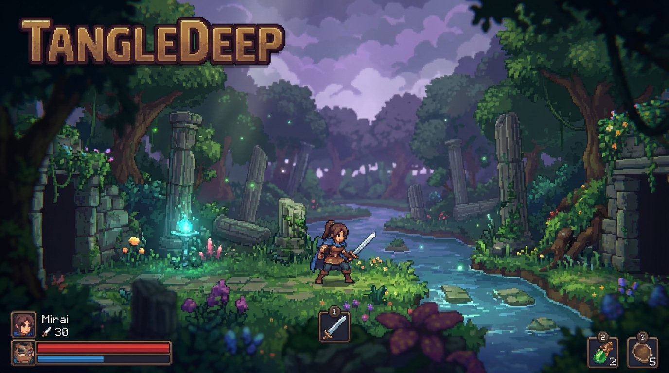Tangledeep game screenshot