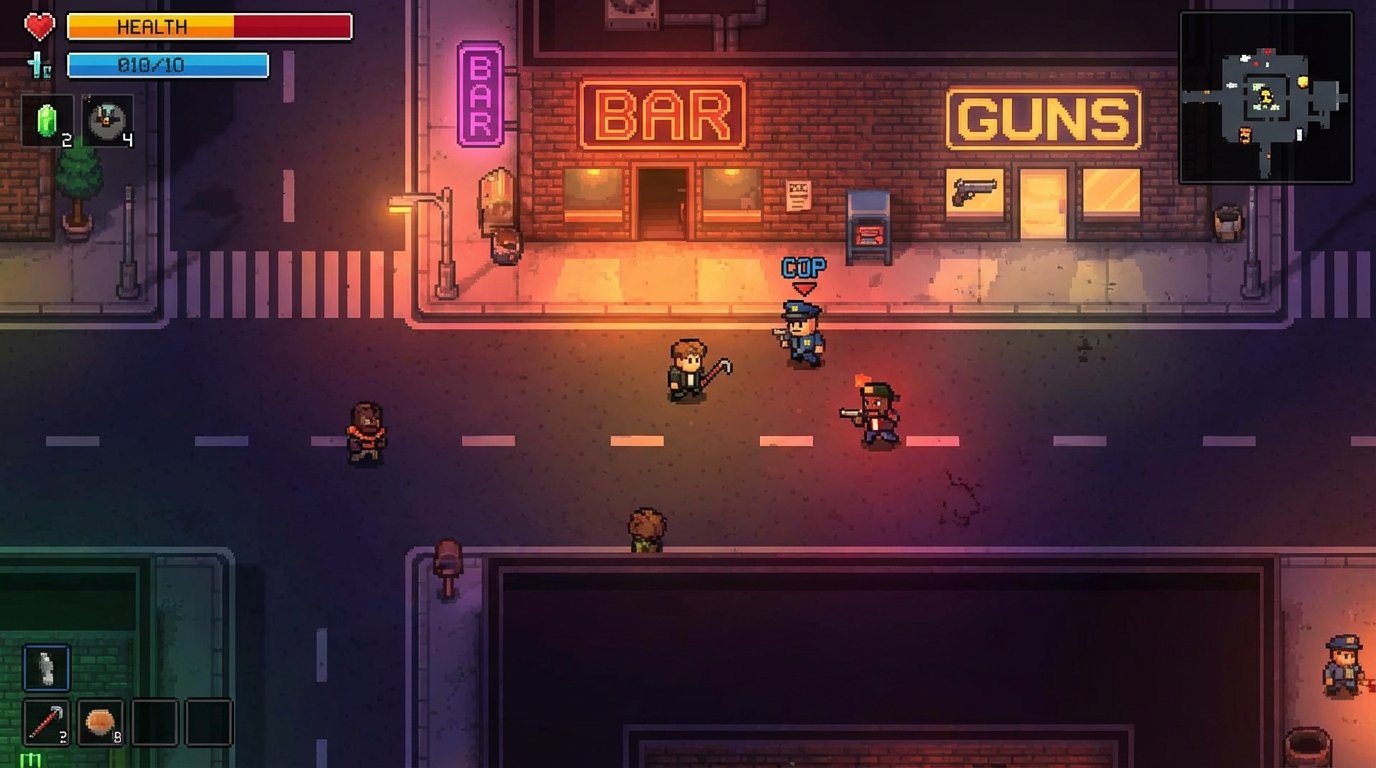 Streets of Rogue game screenshot