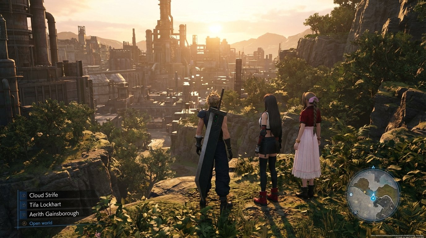 Final Fantasy VII Rebirth game screenshot