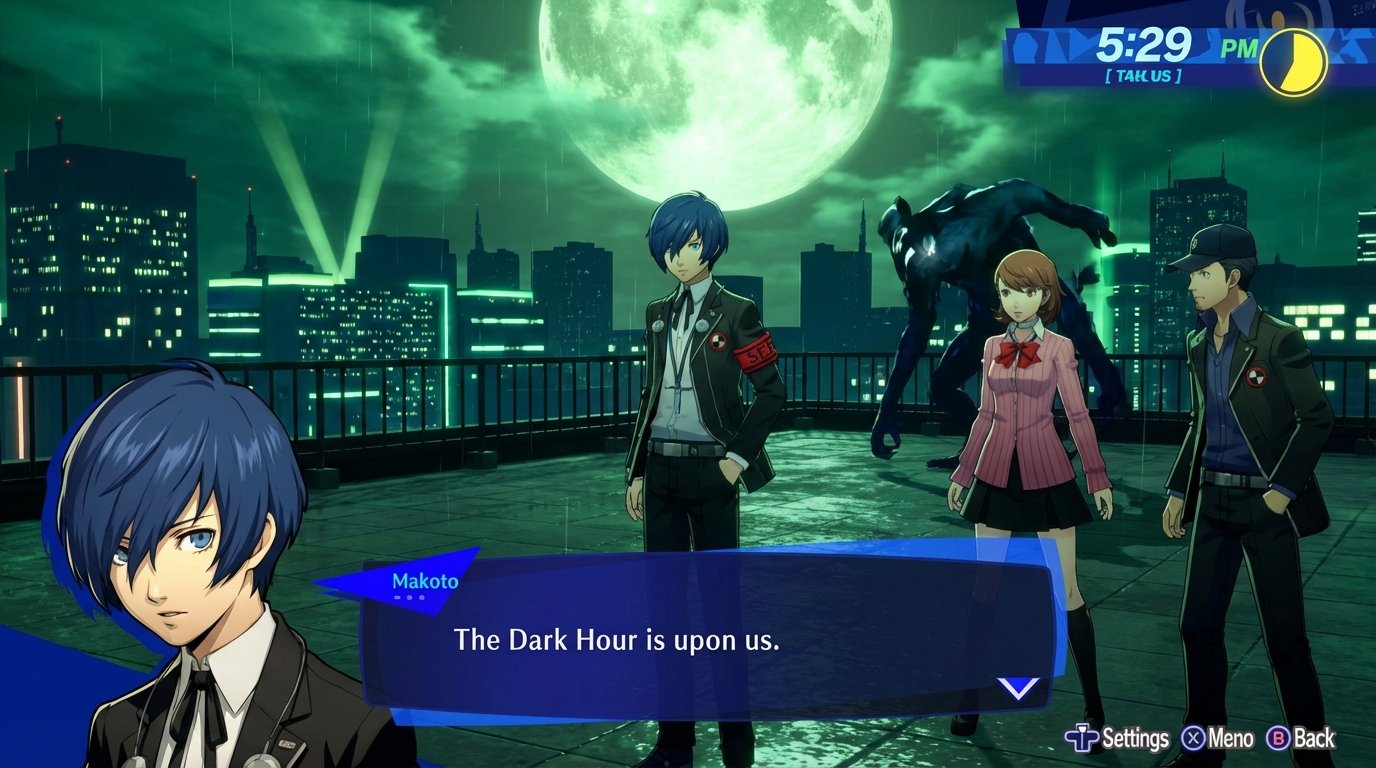 Persona 3 Reload game screenshot