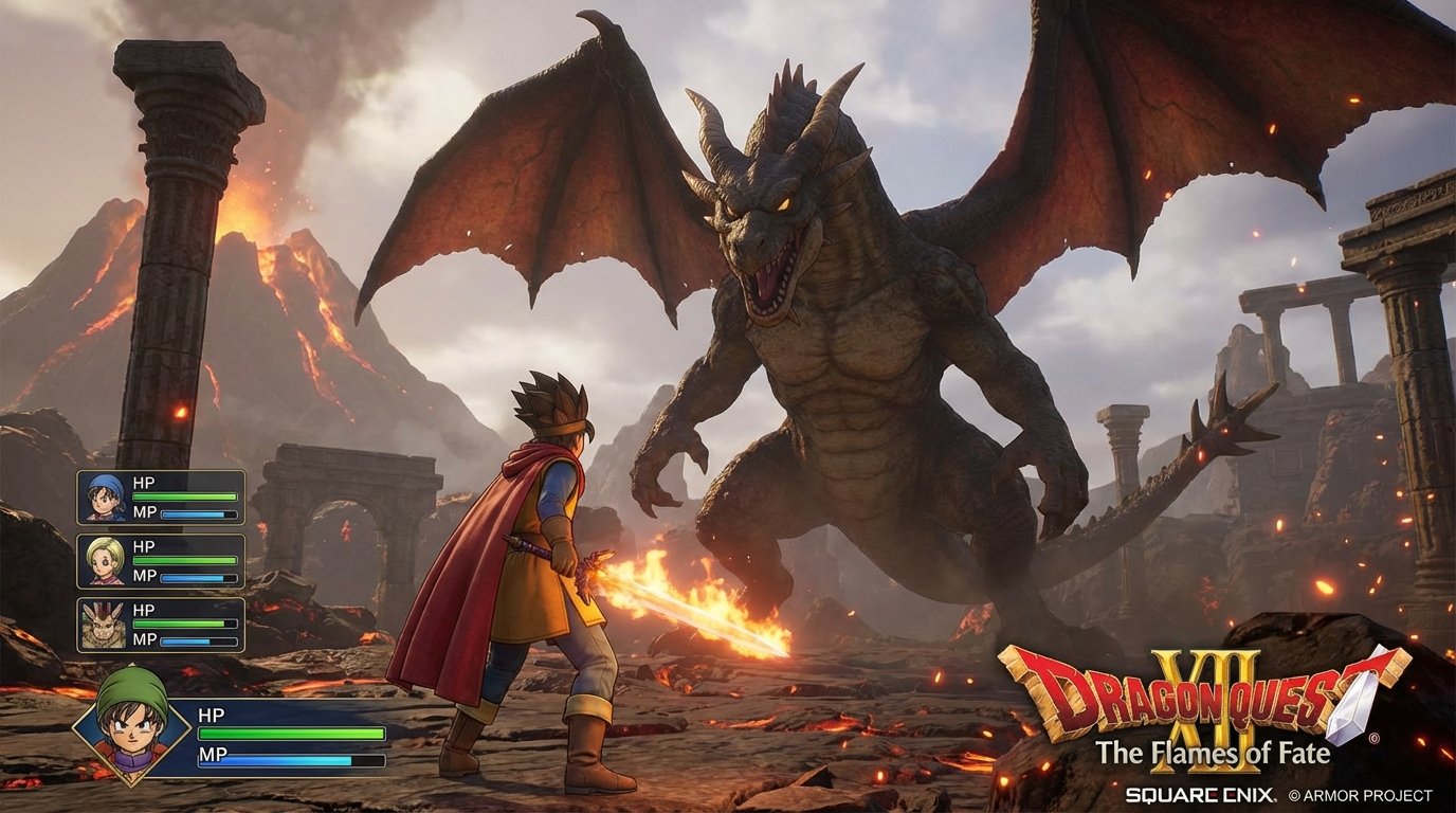 Dragon Quest XII: The Flames of Fate game screenshot