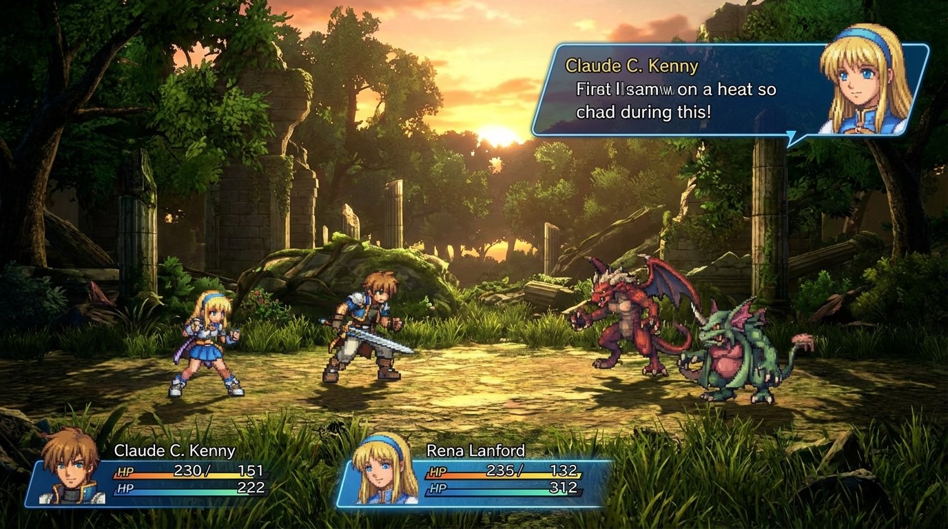 Star Ocean: The Second Story R game screenshot