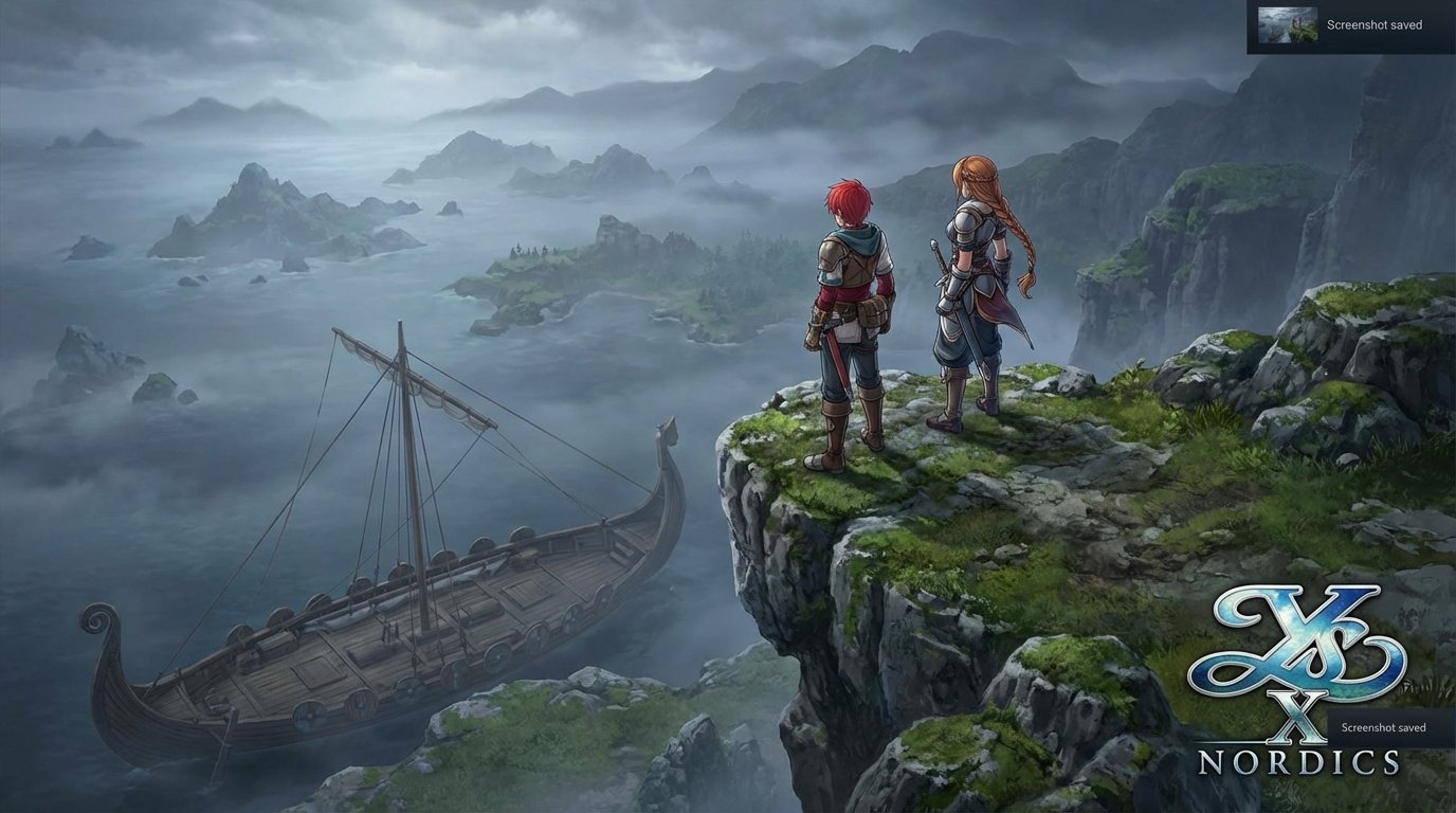 Ys X: Nordics game screenshot