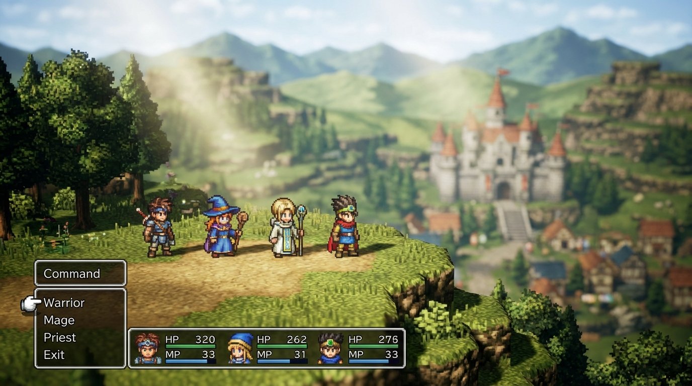 Dragon Quest III HD-2D Remake game screenshot