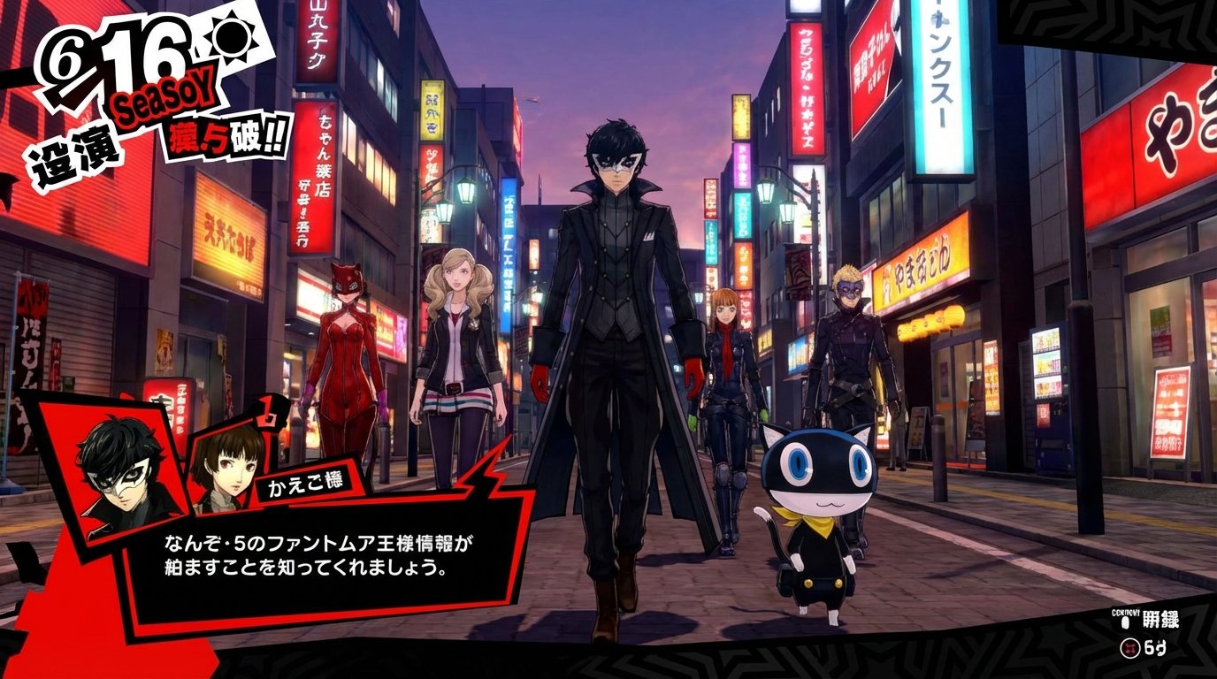 Persona 5 Royal game screenshot