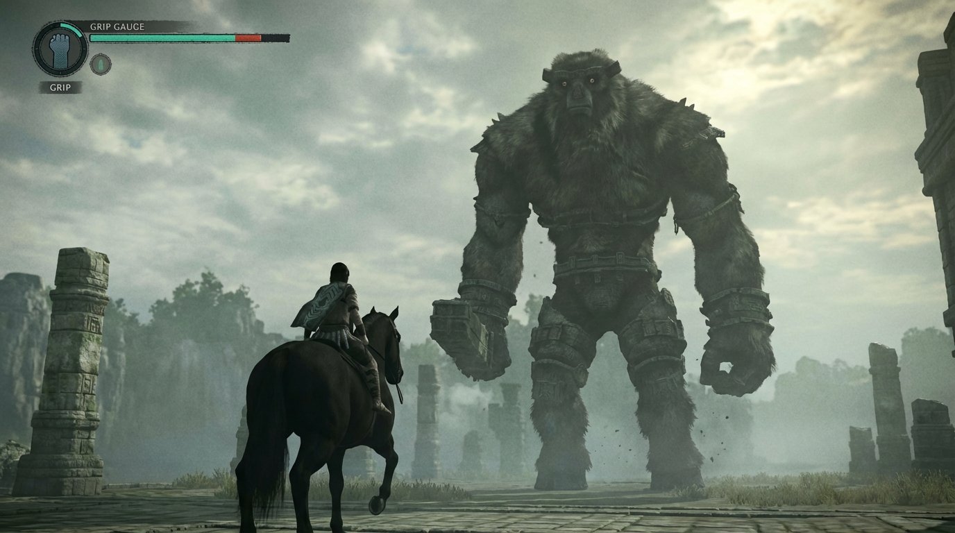 Shadow of the Colossus game screenshot