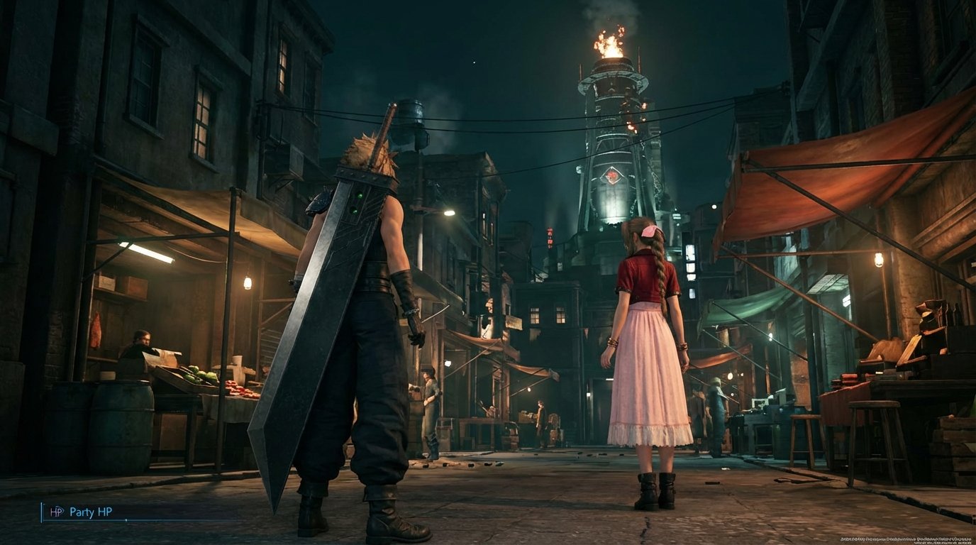 Final Fantasy VII Remake game screenshot