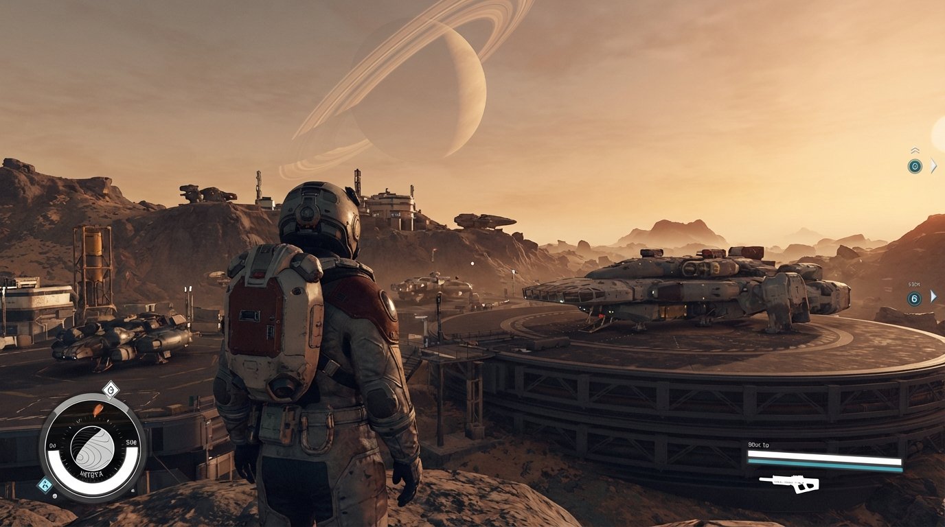 Starfield game screenshot