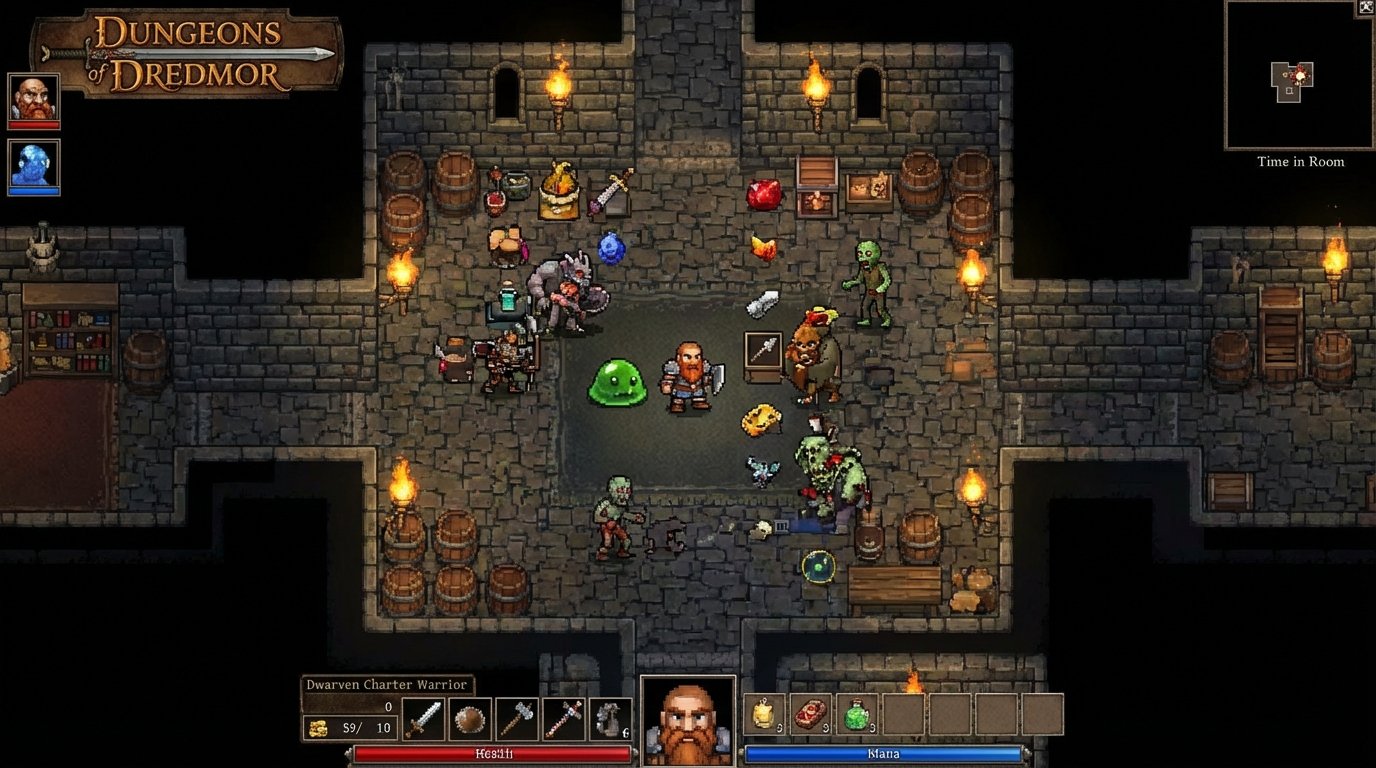 Dungeons of Dredmor game screenshot