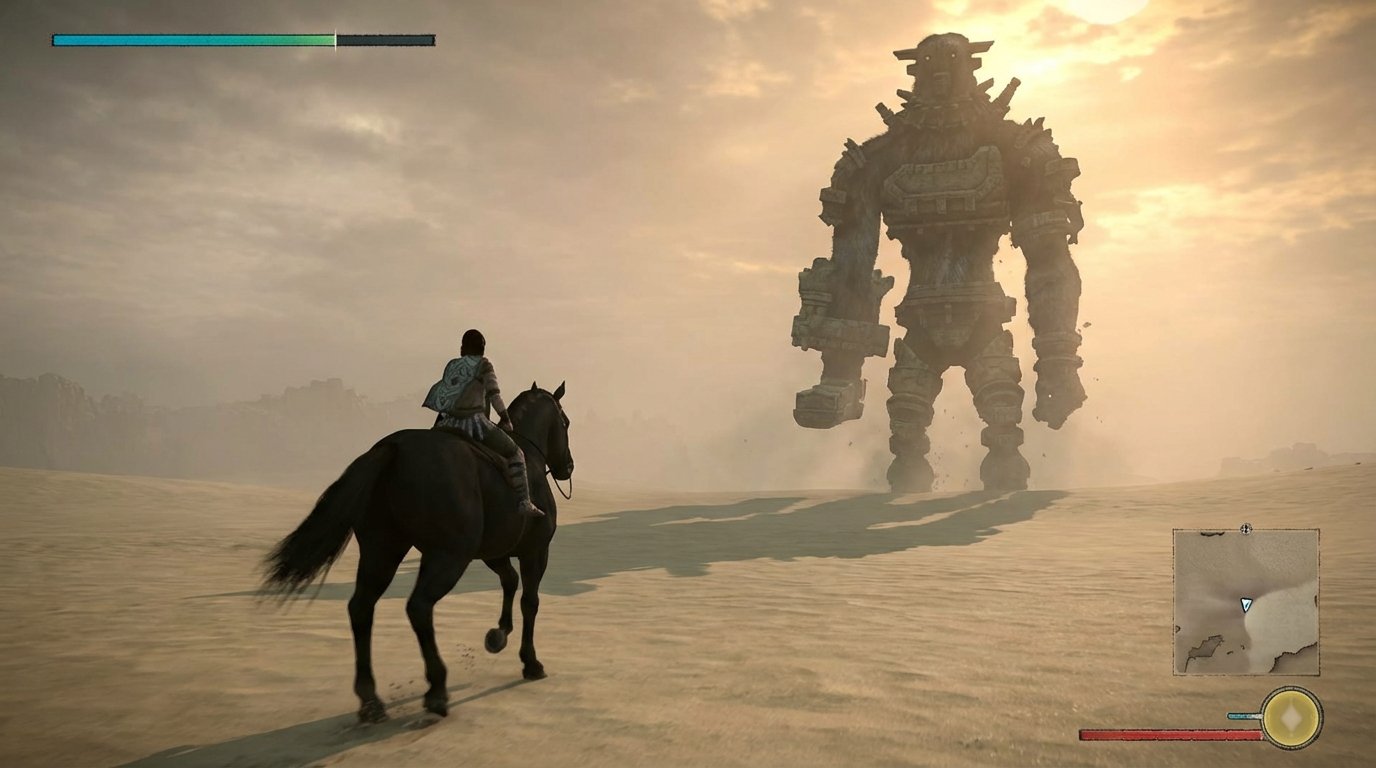 Shadow of the Colossus game screenshot