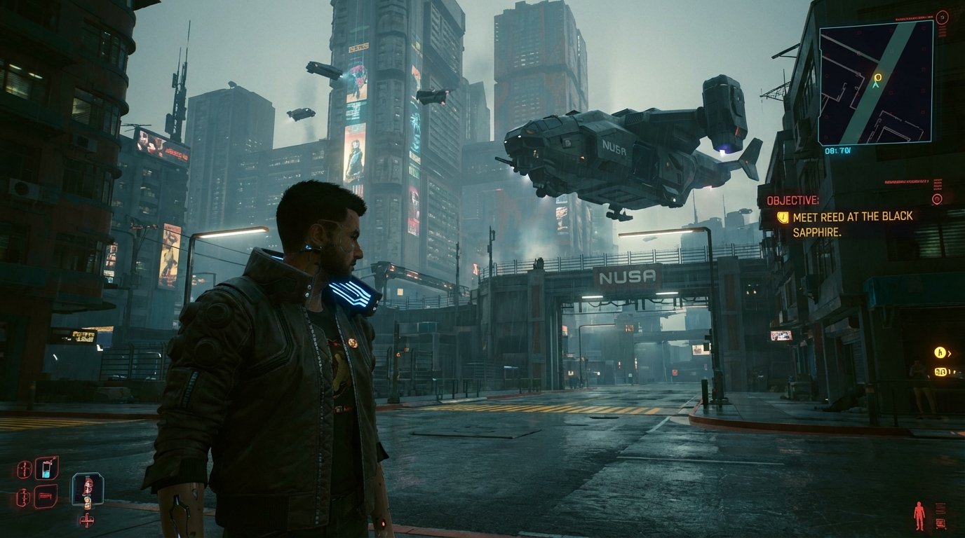 Cyberpunk 2077: Phantom Liberty game screenshot