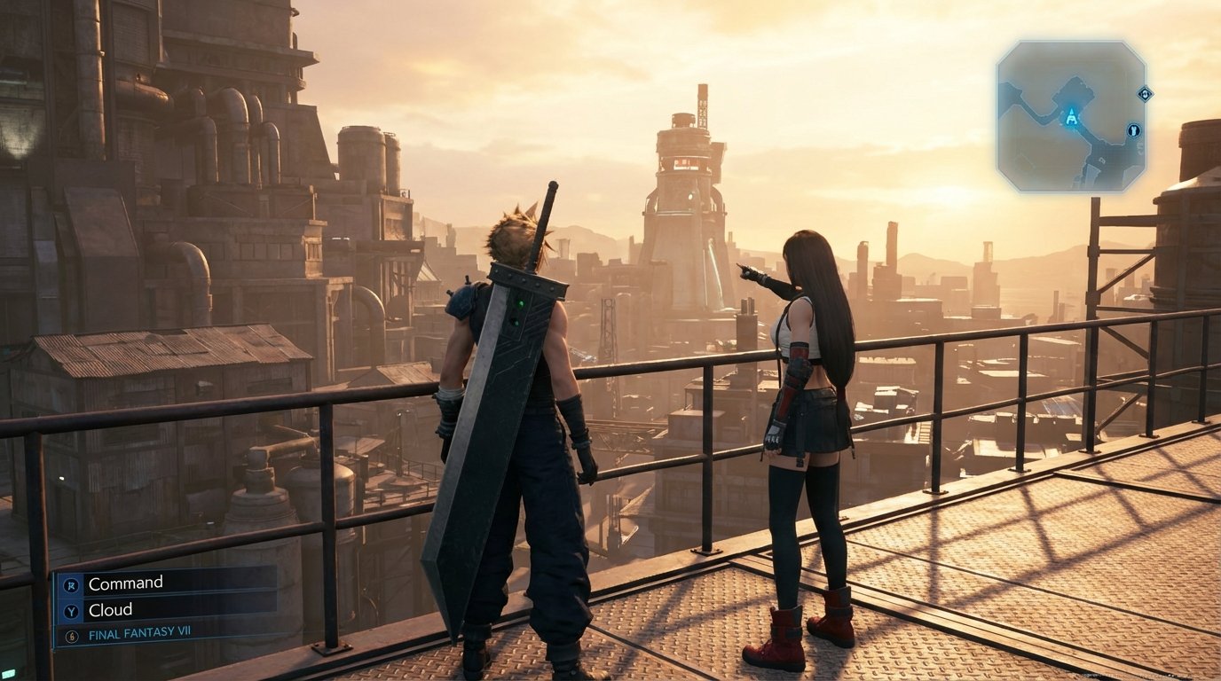 Final Fantasy VII Remake game screenshot