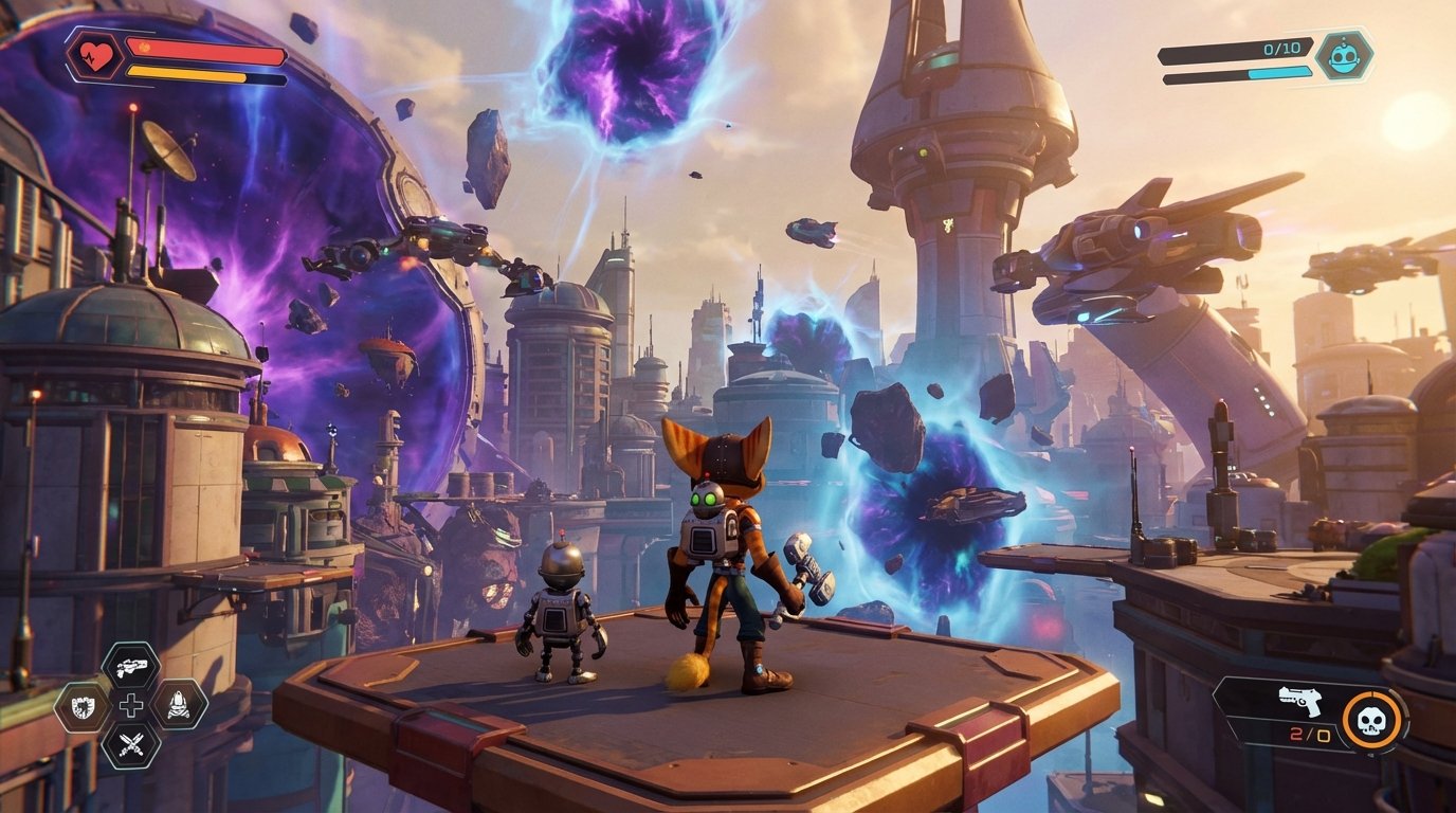 Ratchet & Clank: Rift Apart game screenshot
