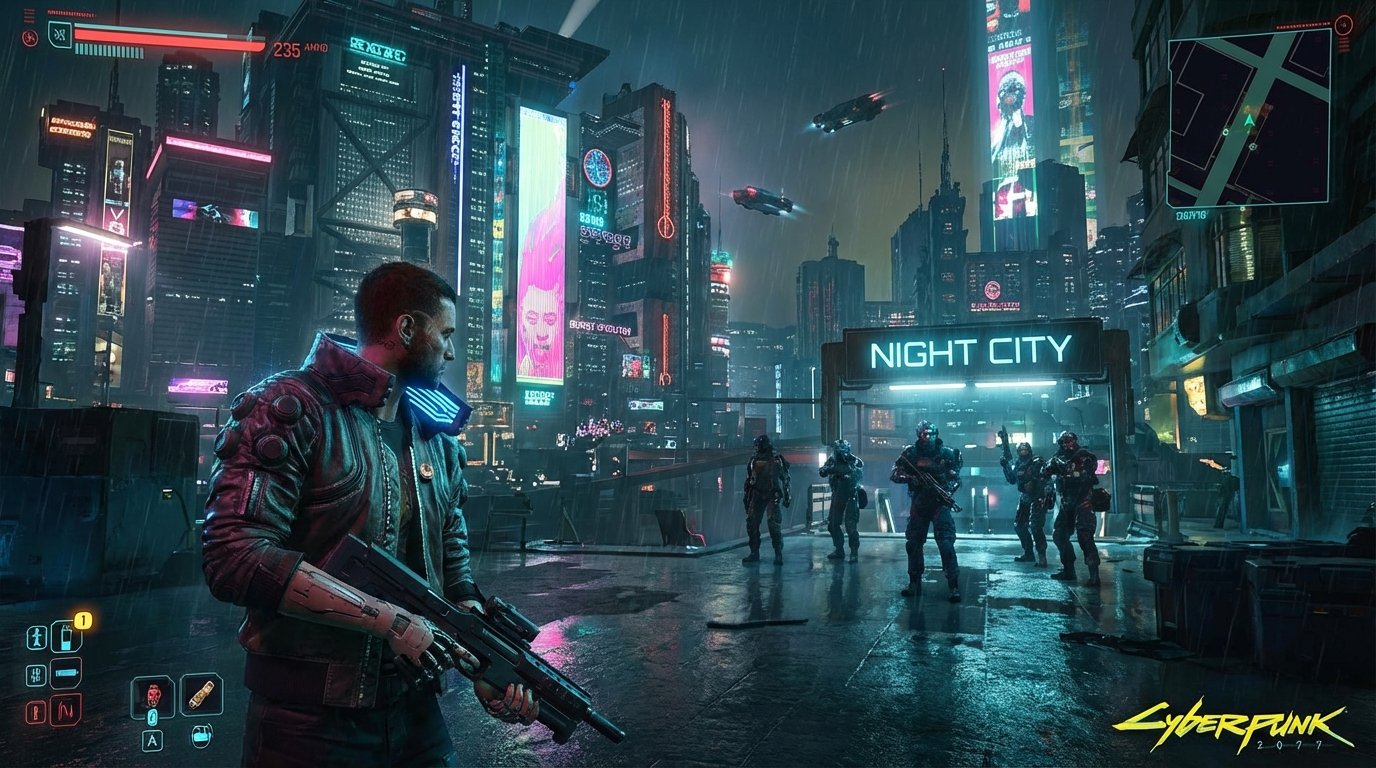 Cyberpunk 2077 game screenshot