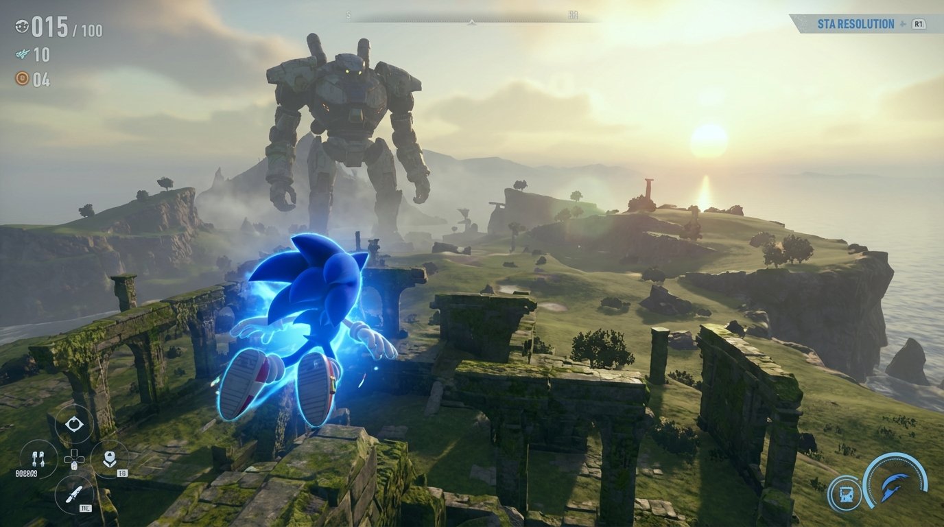 Sonic Frontiers game screenshot
