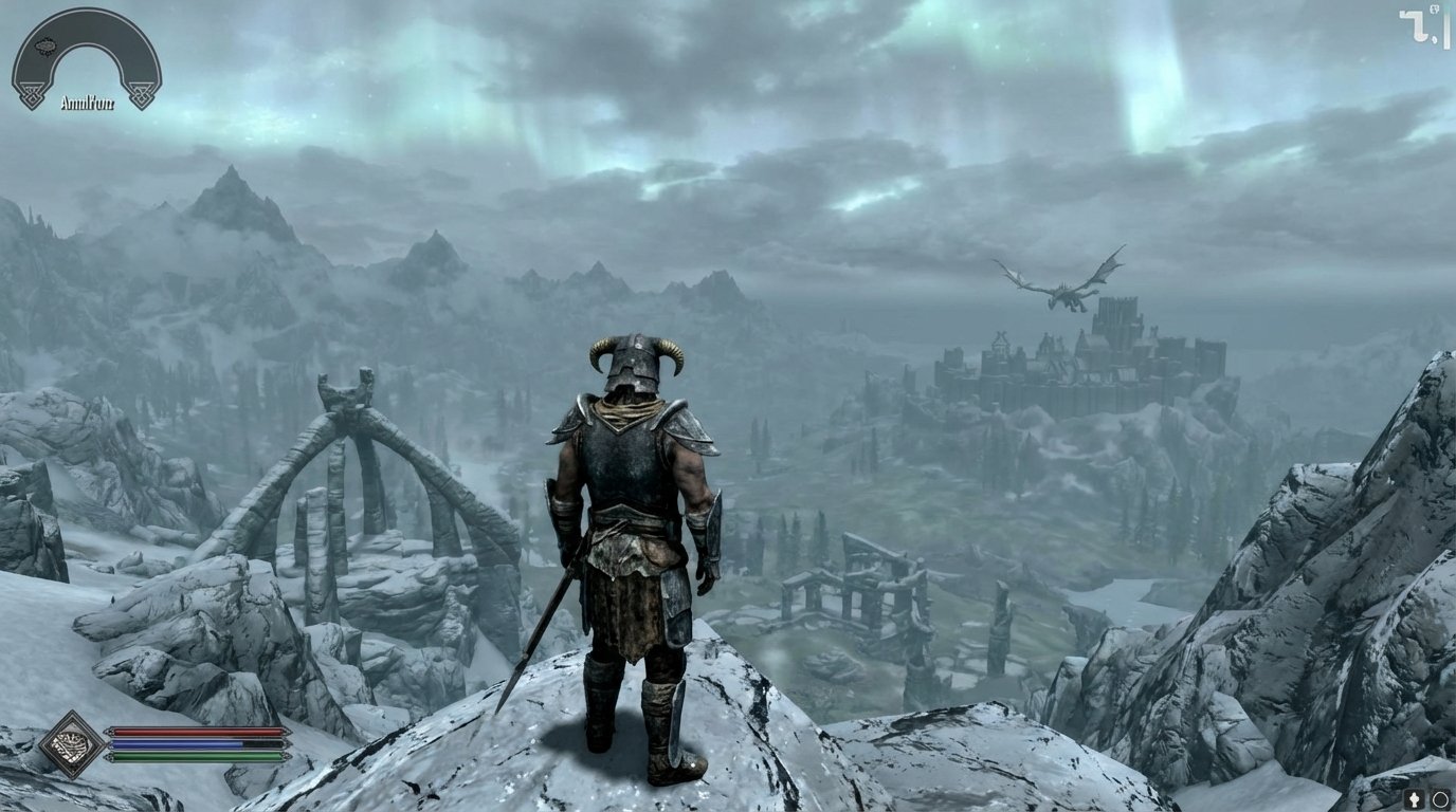 The Elder Scrolls V: Skyrim game screenshot