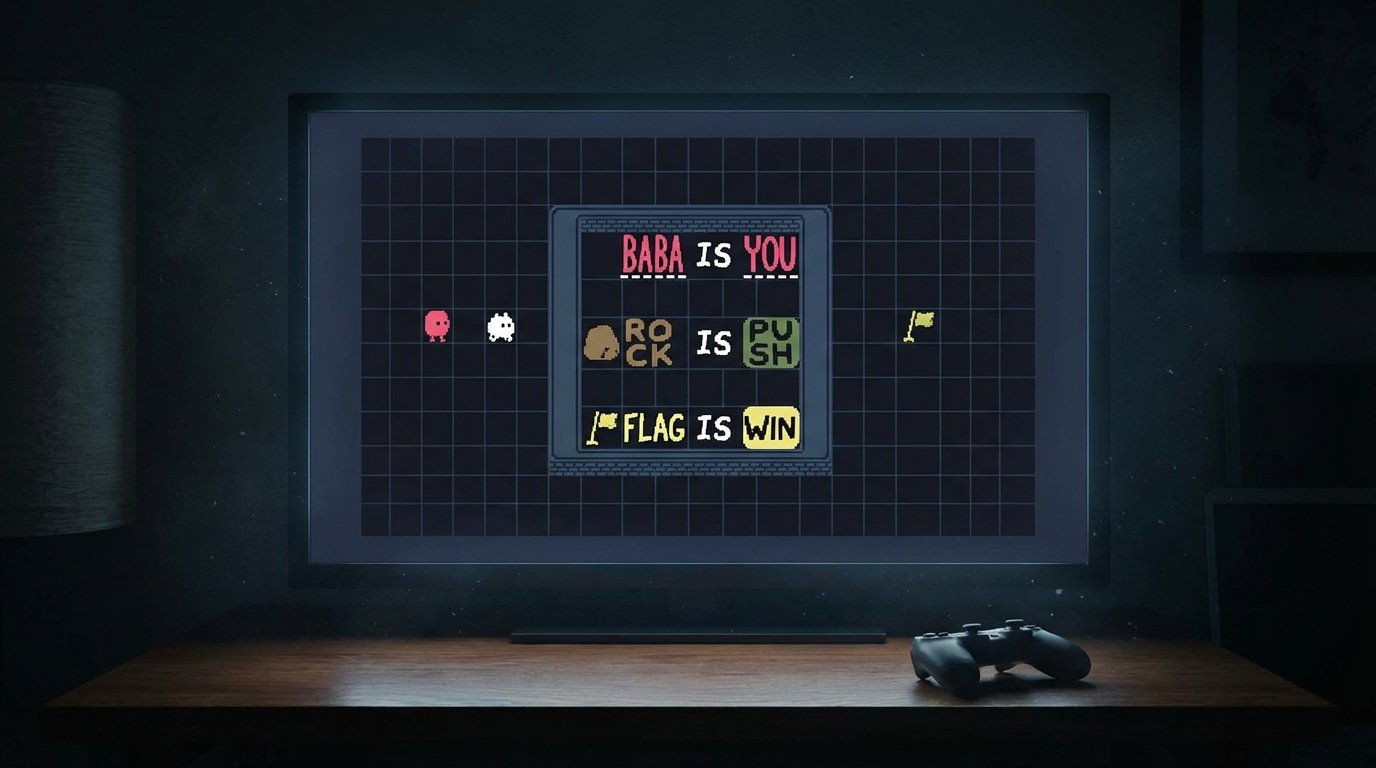 Baba Is You game screenshot