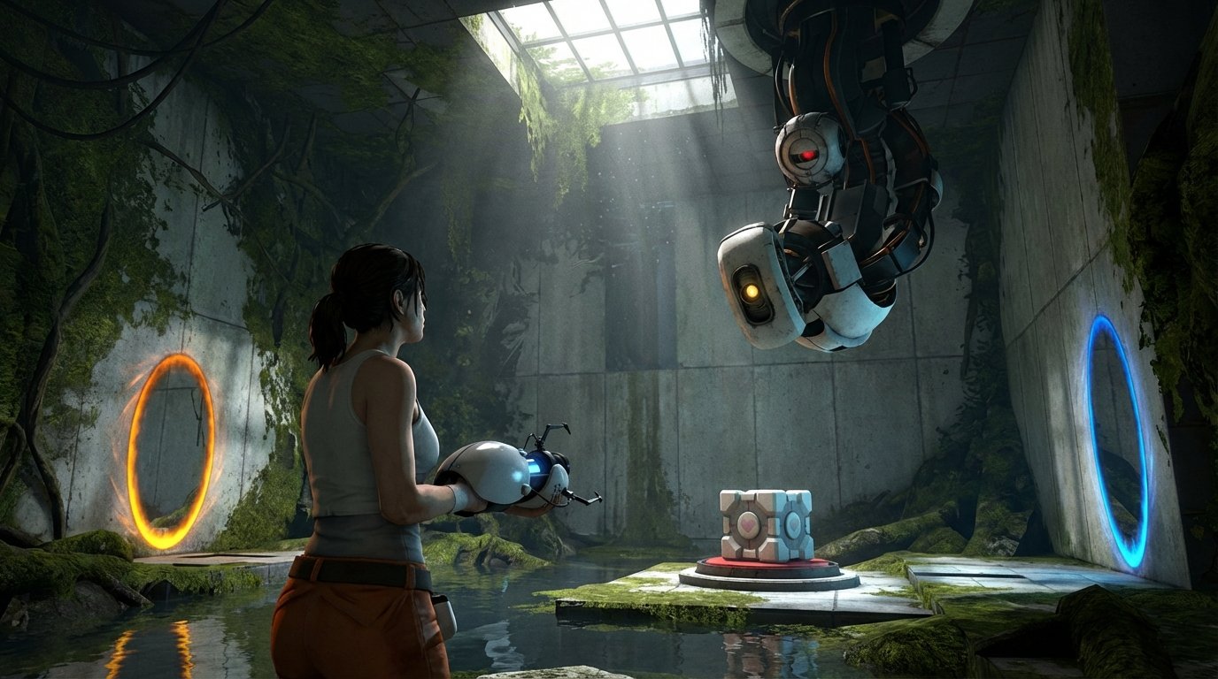 Portal 2 game screenshot