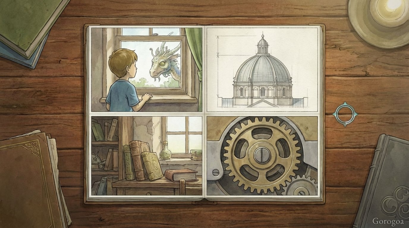 Gorogoa game screenshot