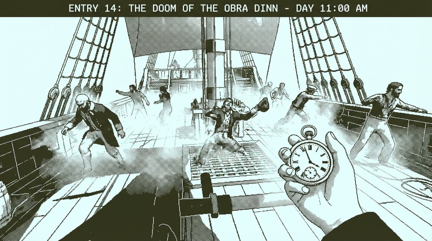 Return of the Obra Dinn game screenshot