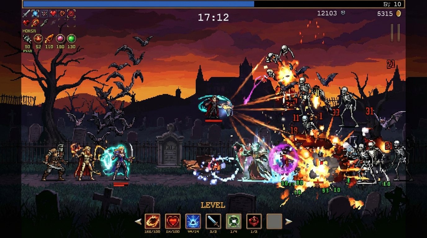 Vampire Survivors game screenshot