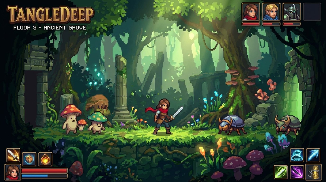 Tangledeep game screenshot