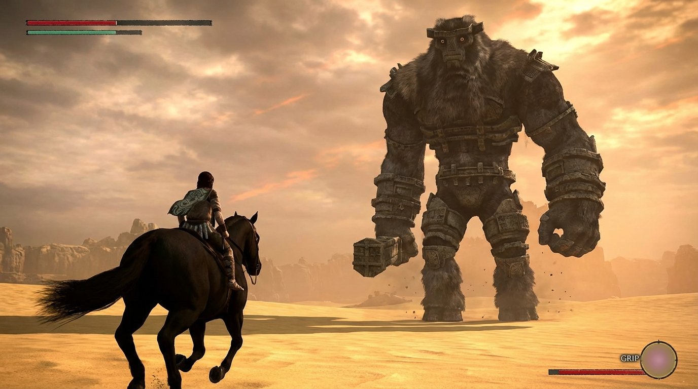 Shadow of the Colossus game screenshot