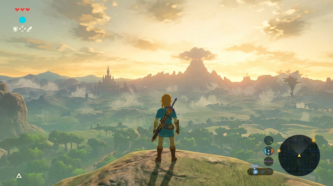 The Legend of Zelda: Breath of the Wild game screenshot