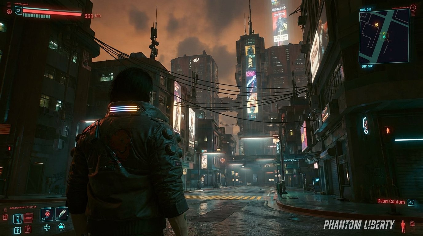 Cyberpunk 2077: Phantom Liberty game screenshot