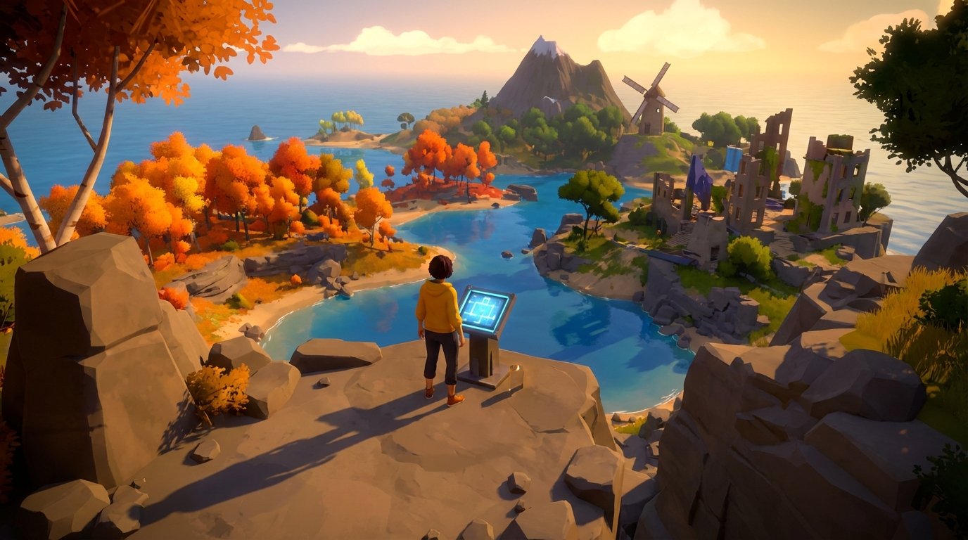 The Witness game screenshot