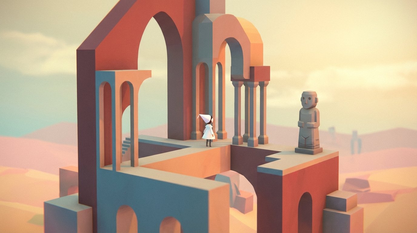 Monument Valley game screenshot