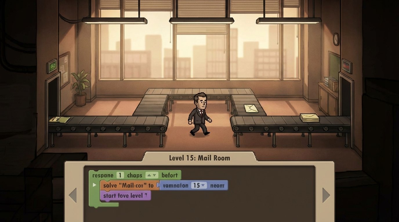 Human Resource Machine game screenshot