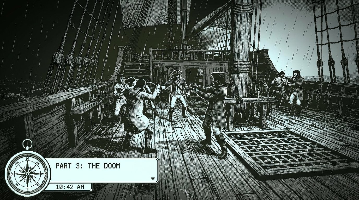 Return of the Obra Dinn game screenshot