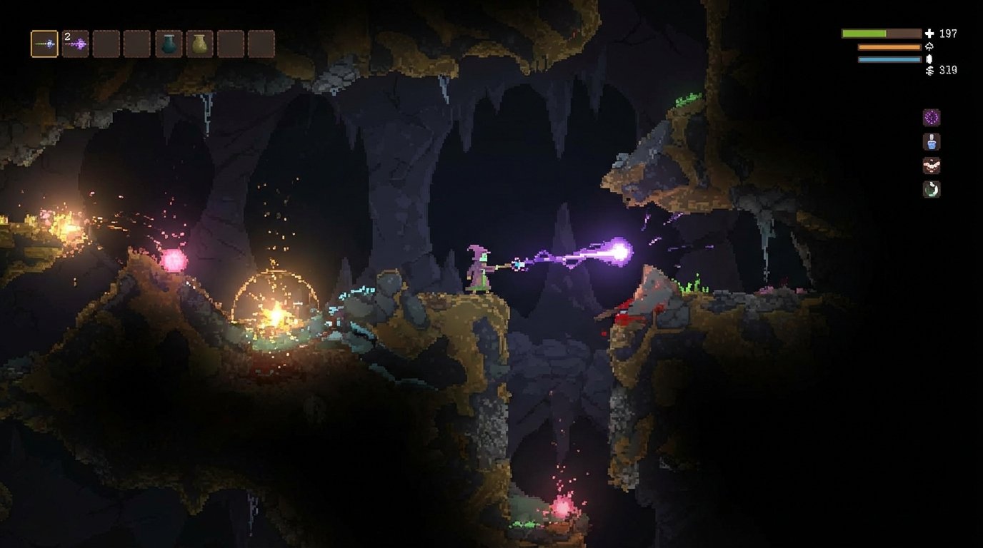 Noita game screenshot