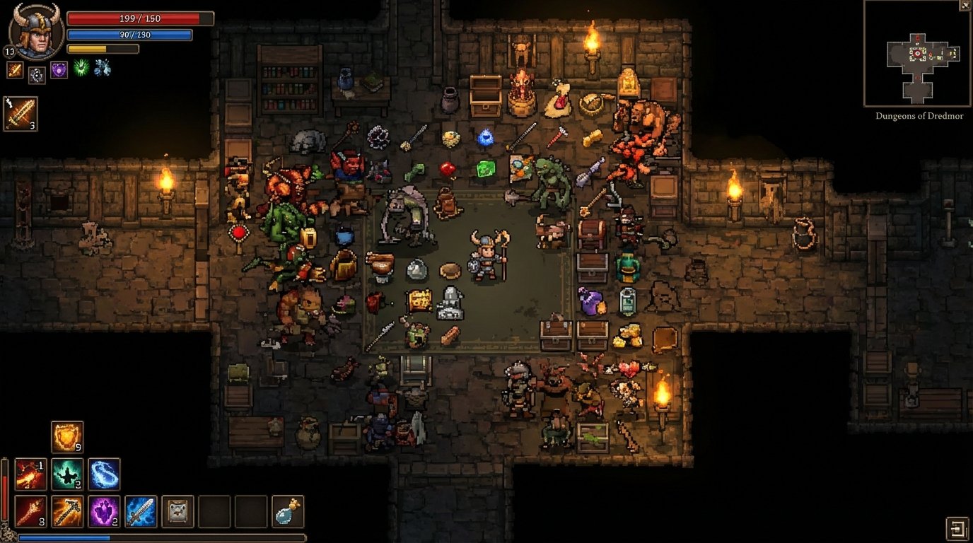 Dungeons of Dredmor game screenshot