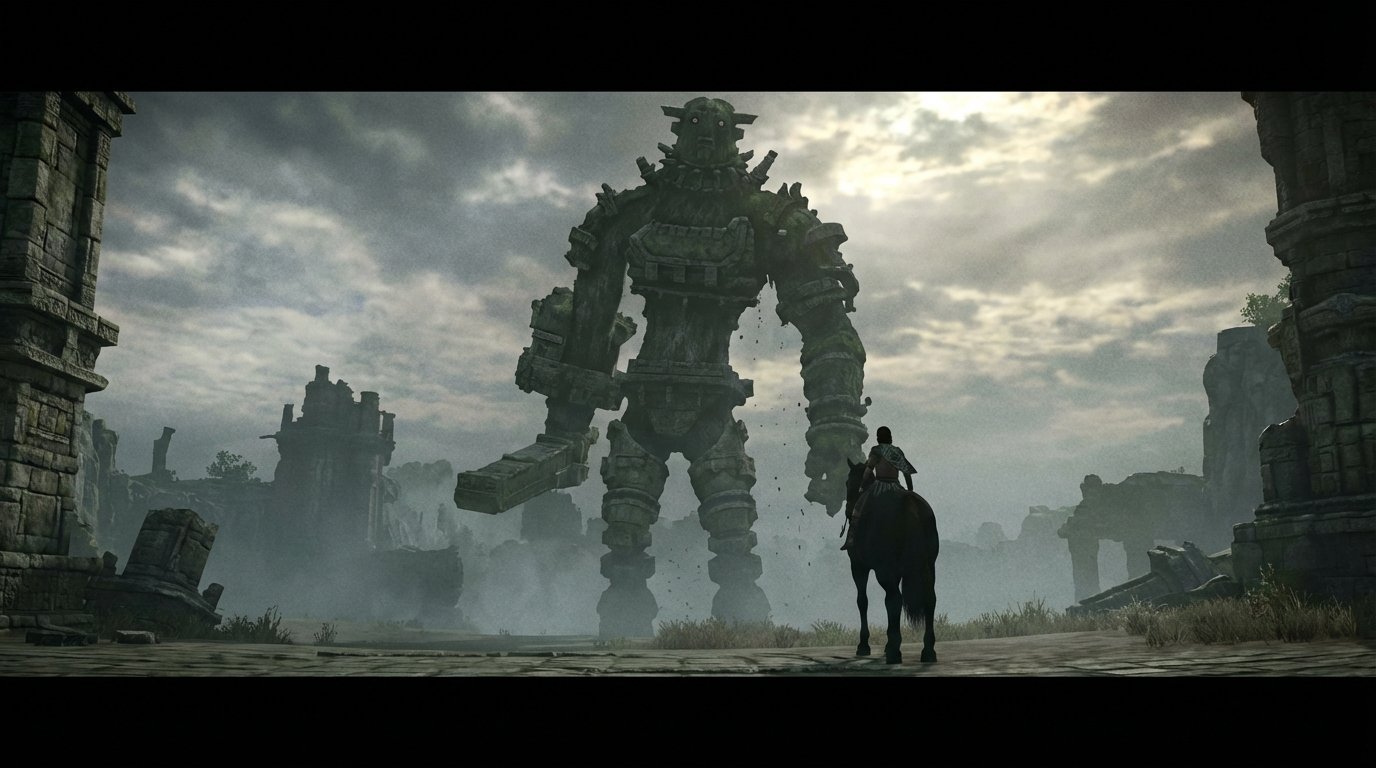 Shadow of the Colossus game screenshot