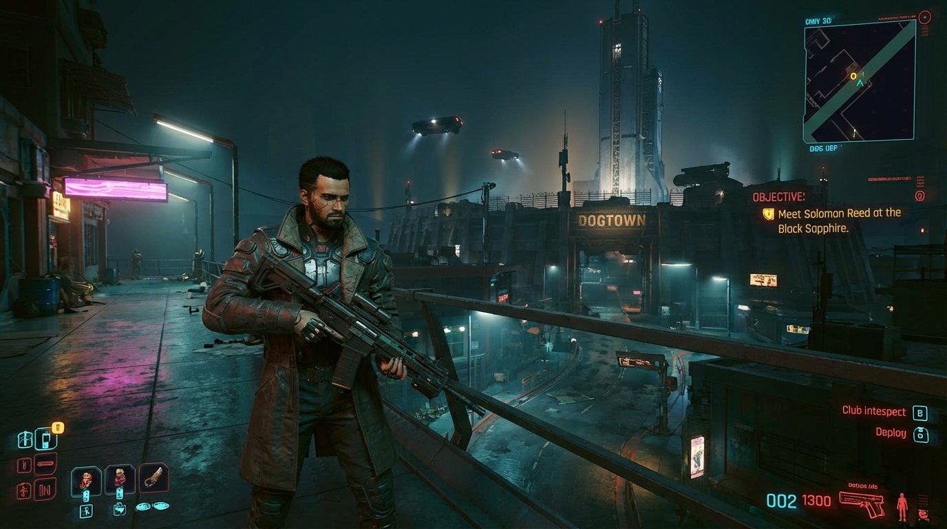 Cyberpunk 2077: Phantom Liberty game screenshot