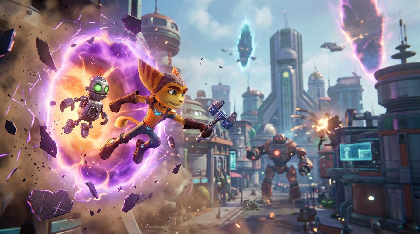 Ratchet & Clank: Rift Apart game screenshot